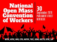 National Open Mass Convention of Workers on 30 September 2019
