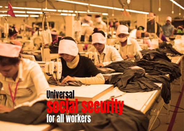 Universal social security for all workers